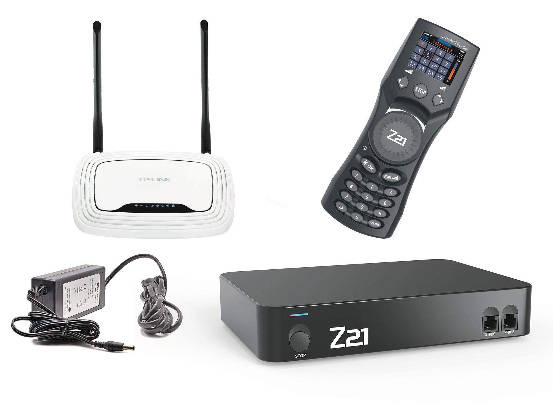 Roco 1000020 - Z21 Profi Digitalset mit Z21 WLANMA