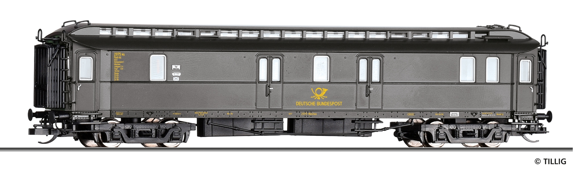 Tillig 12082 - Bahnpostwagen der Deutschen Bundesp