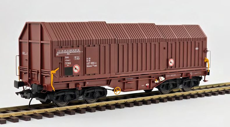 Lenz 42260-10 - Teleskophaubenwagen Shimmns-u 708 