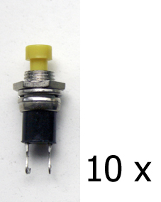 Tams 84-52111-10 - Drucktaster, rund, 1xSchließer,