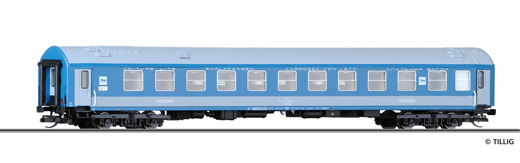 Tillig 16740 - Schlafwagen der MAV