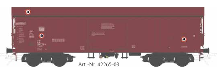 Lenz 42265-03 - Schwenkdachwagen Taemhs 891, DB, E