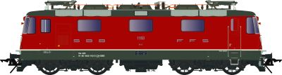 Lenz 40344-06 - Elektrolok Re 4/4 I Re 420 193, SB