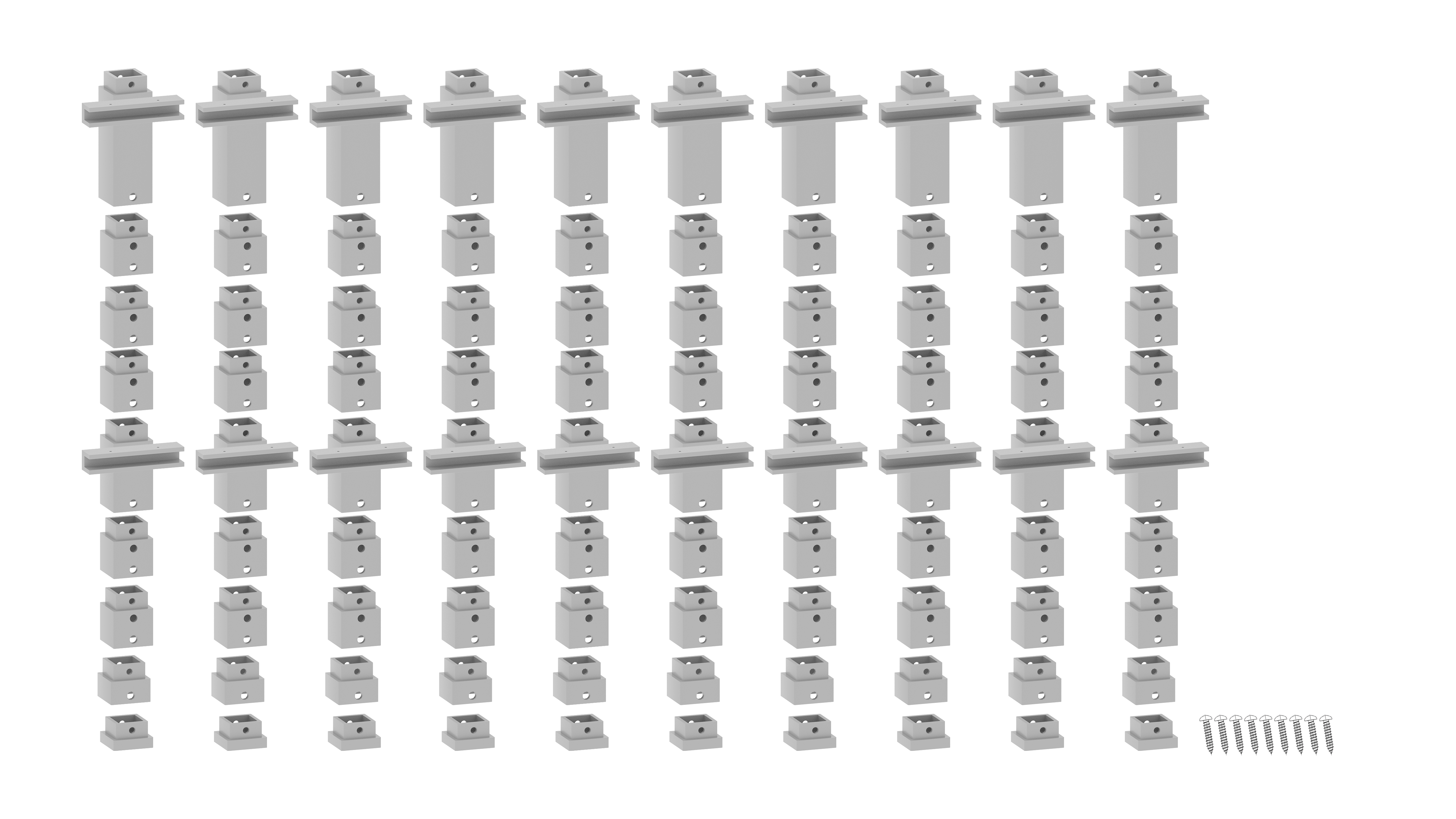 NOCH 53944 - easy TRACK Pfeiler-Set doppelstöckig