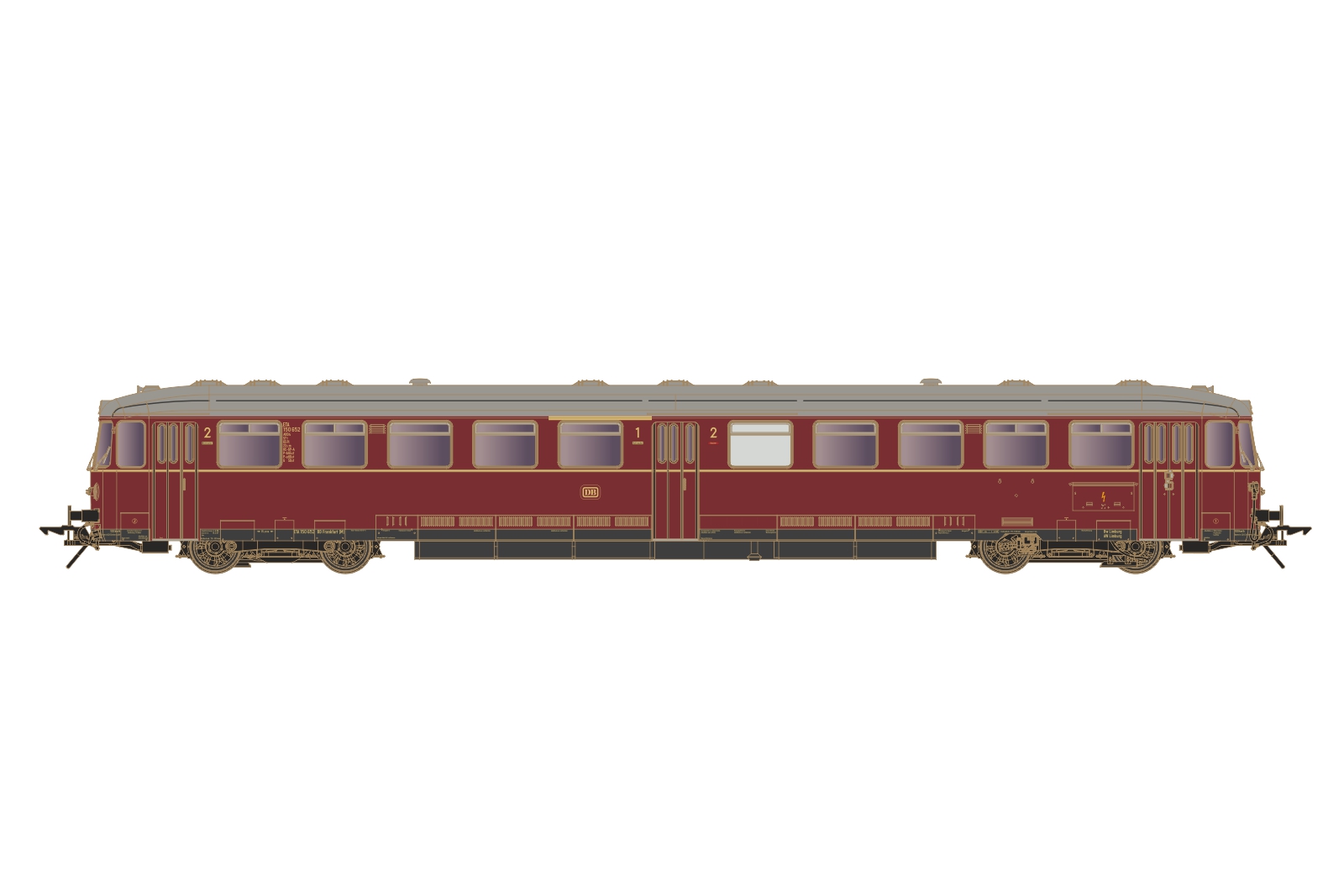 Lenz 40415-01 - Akku-Triebwagen ETA 150, DB, Epoch