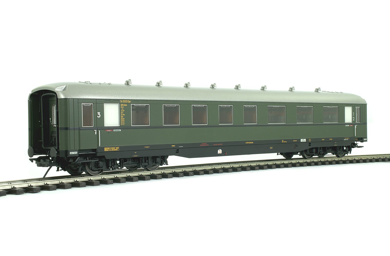Lenz 41262-01 - Schürzenwagen ABC4ü-39, DB, Epoche