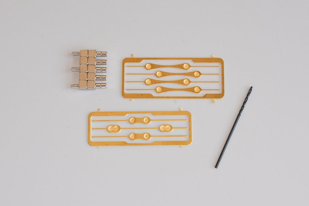Magnorail ES-1 - Assorted sliders