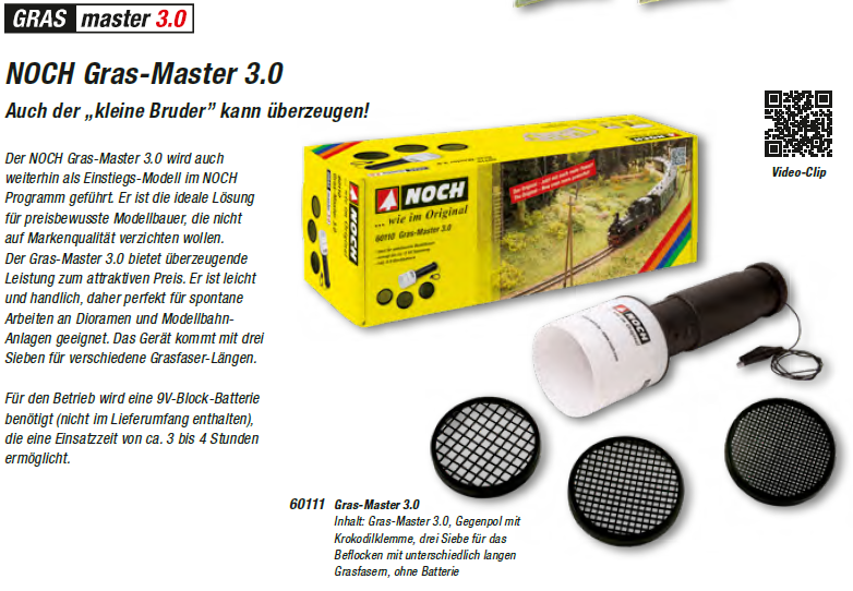 NOCH 60111 - Gras-Master 3.0 