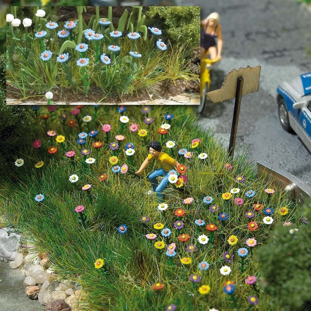 Busch 1229 - Sommerblumen H0