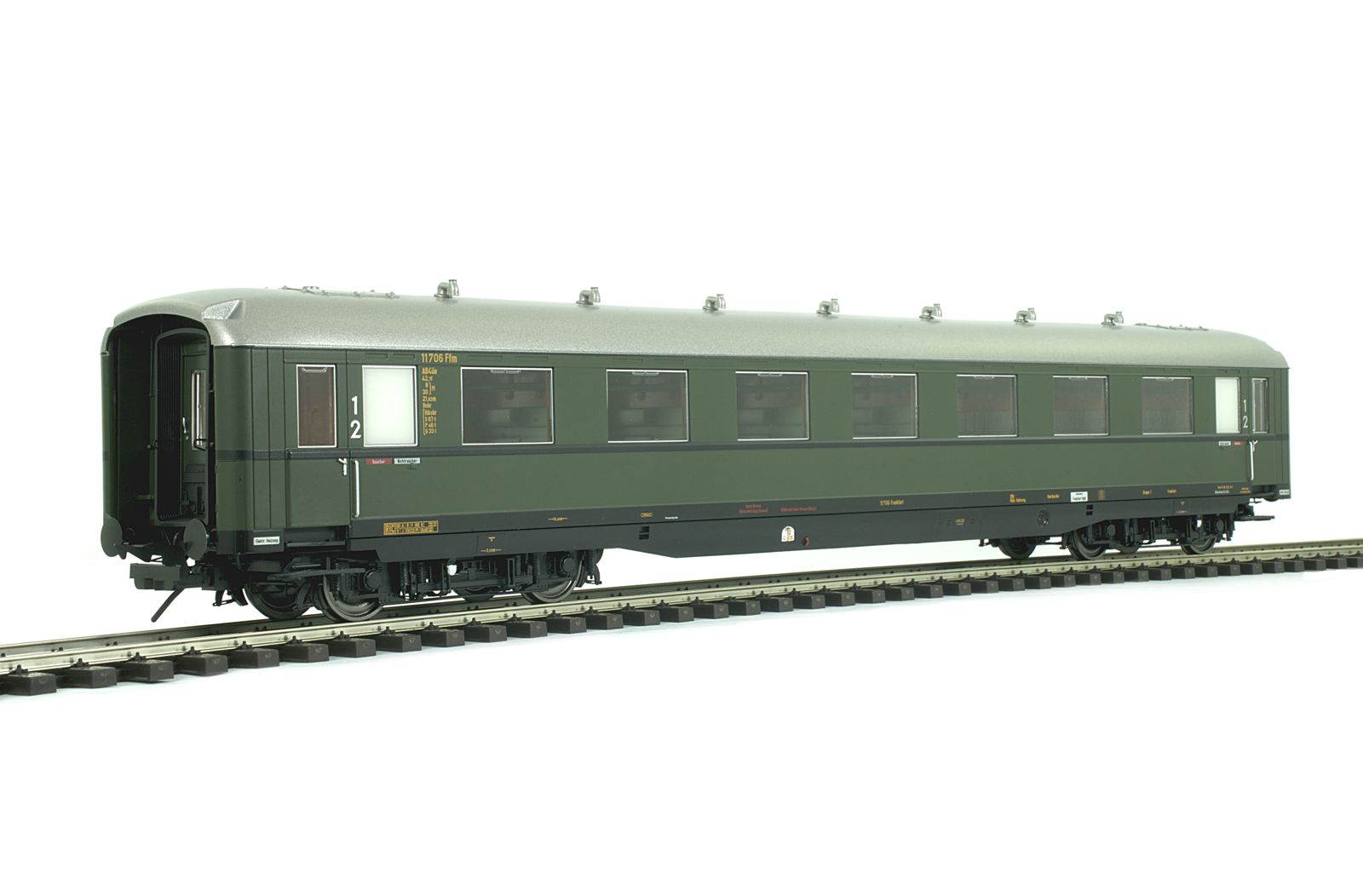 Lenz 41260-01 - Schürzenwagen AB4ü-38, DB, Epoche
