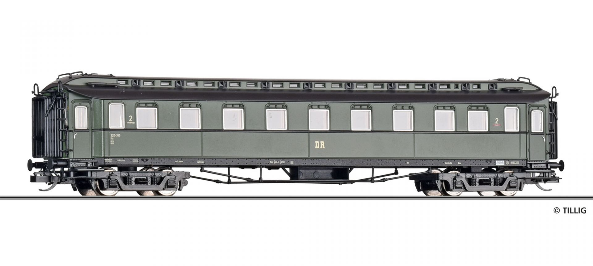 Tillig 12010 - Reisezugwagen der DR