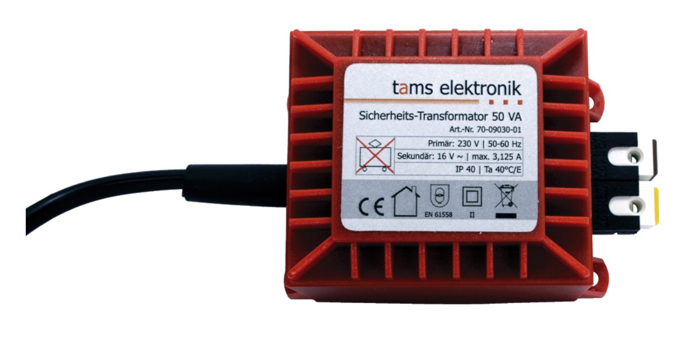 Tams 70-09030-01 - Wechselspannungs-Trafo, 50 VA -