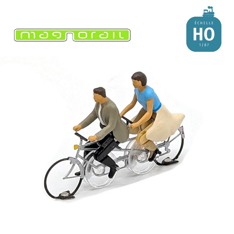 Magnorail KKd-2 - Tandem Fahrrad - Gebrauchsfertig