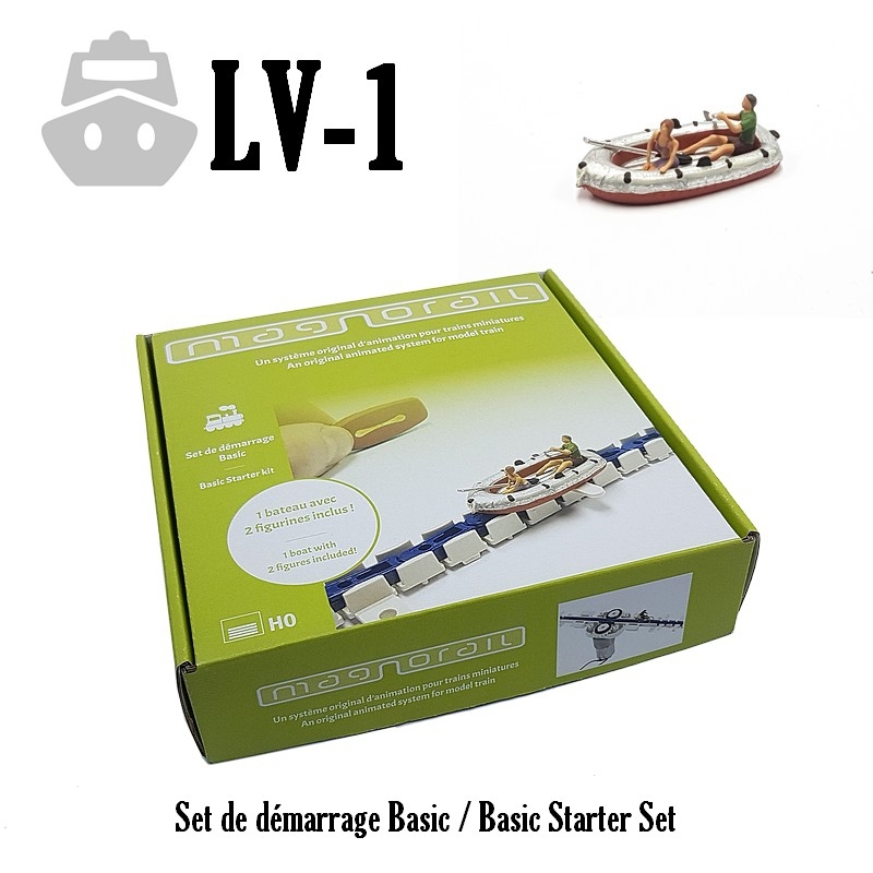 Magnorail LV-1 - Starterset basic + 1 aufgebautes