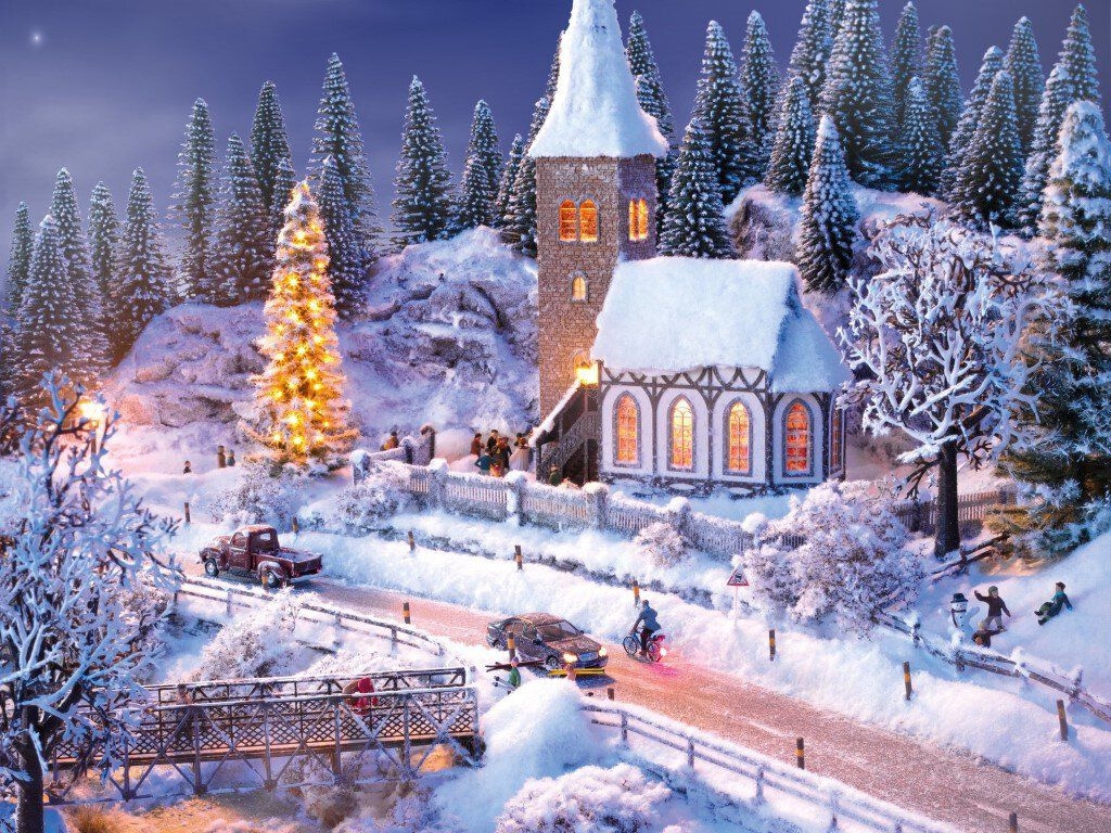 NOCH 60815 - Perfekt-Set “Winter-Landschaft”