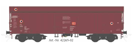 Lenz 42265-02 - Schwenkdachwagen Taems 891, DB, Ep
