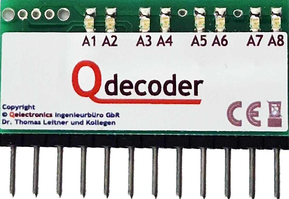 Qdecoder QD080 - LED Testleiste für ZA-1 Decoder