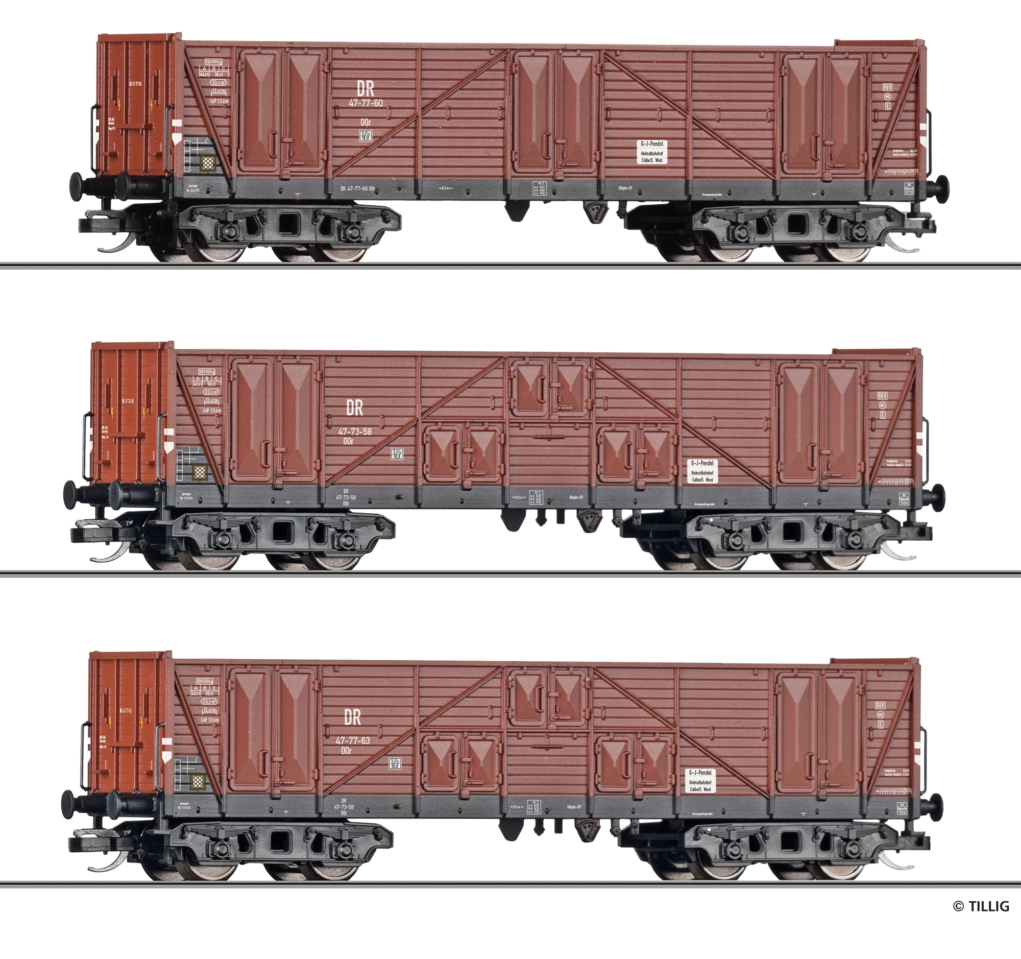 Tillig 502799 - Set "Grundstoff-Industrie-Pendel"