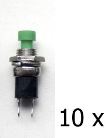 Tams 84-52112-10 - Drucktaster, rund, 1xSchließer,