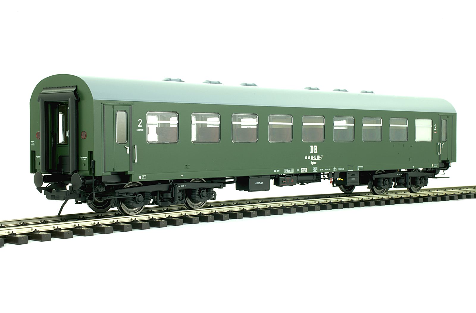 Lenz 41180-06 - Reko-Wagen Bghwe, 2.Kl, DR, Epoche