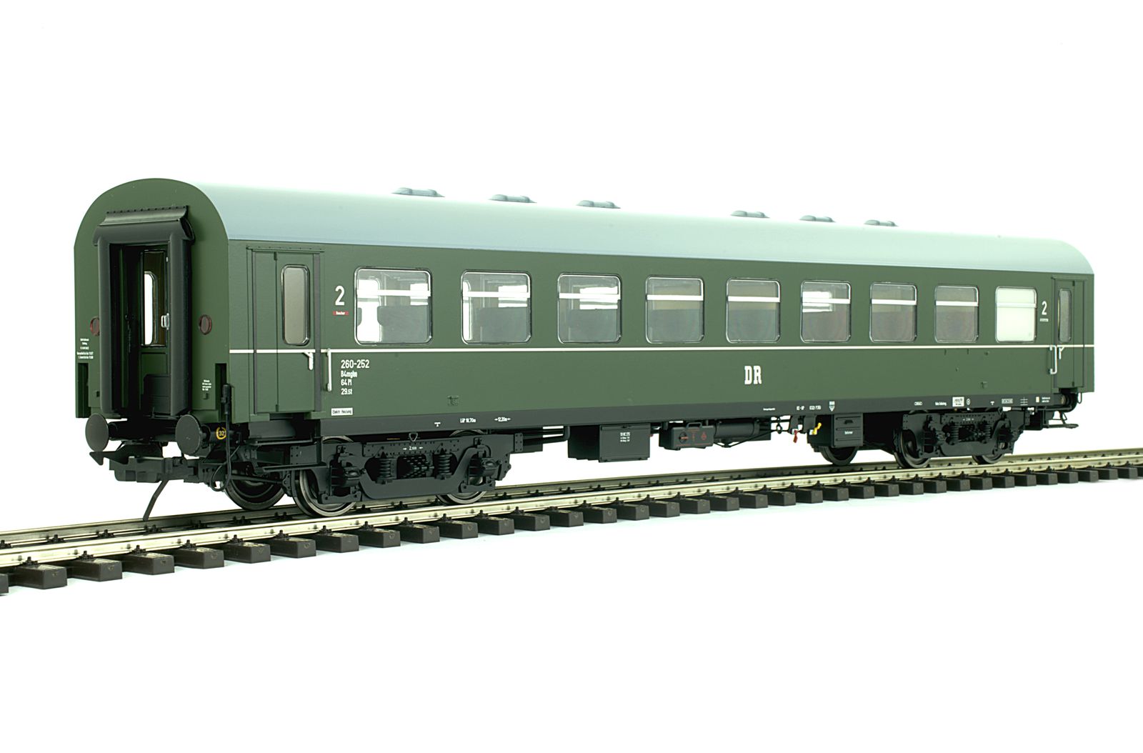 Lenz 41180-02 - Reko-Wagen B4mgl, 2.Kl, DR, Epoche