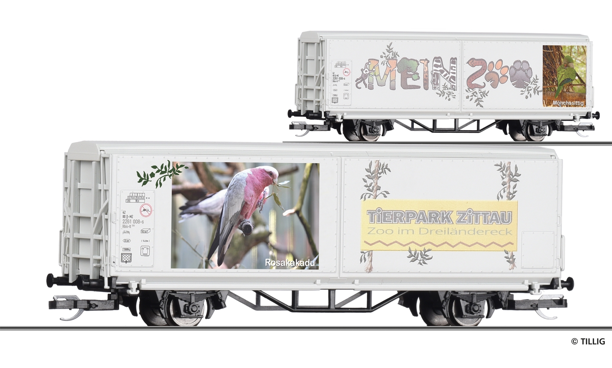 Tillig 14856 - START-Schiebewandwagen „Mein Zoo“