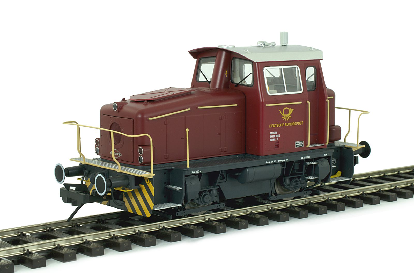Lenz 40170-04 - Diesellok Deutz KG 230 B, Bundespo