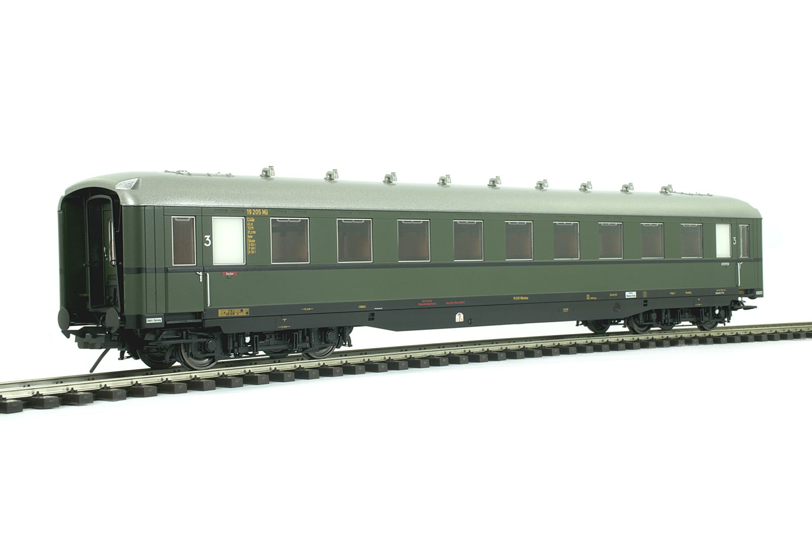 Lenz 41261-01 - Schürzenwagen C4ü-38, DB, Epoche
