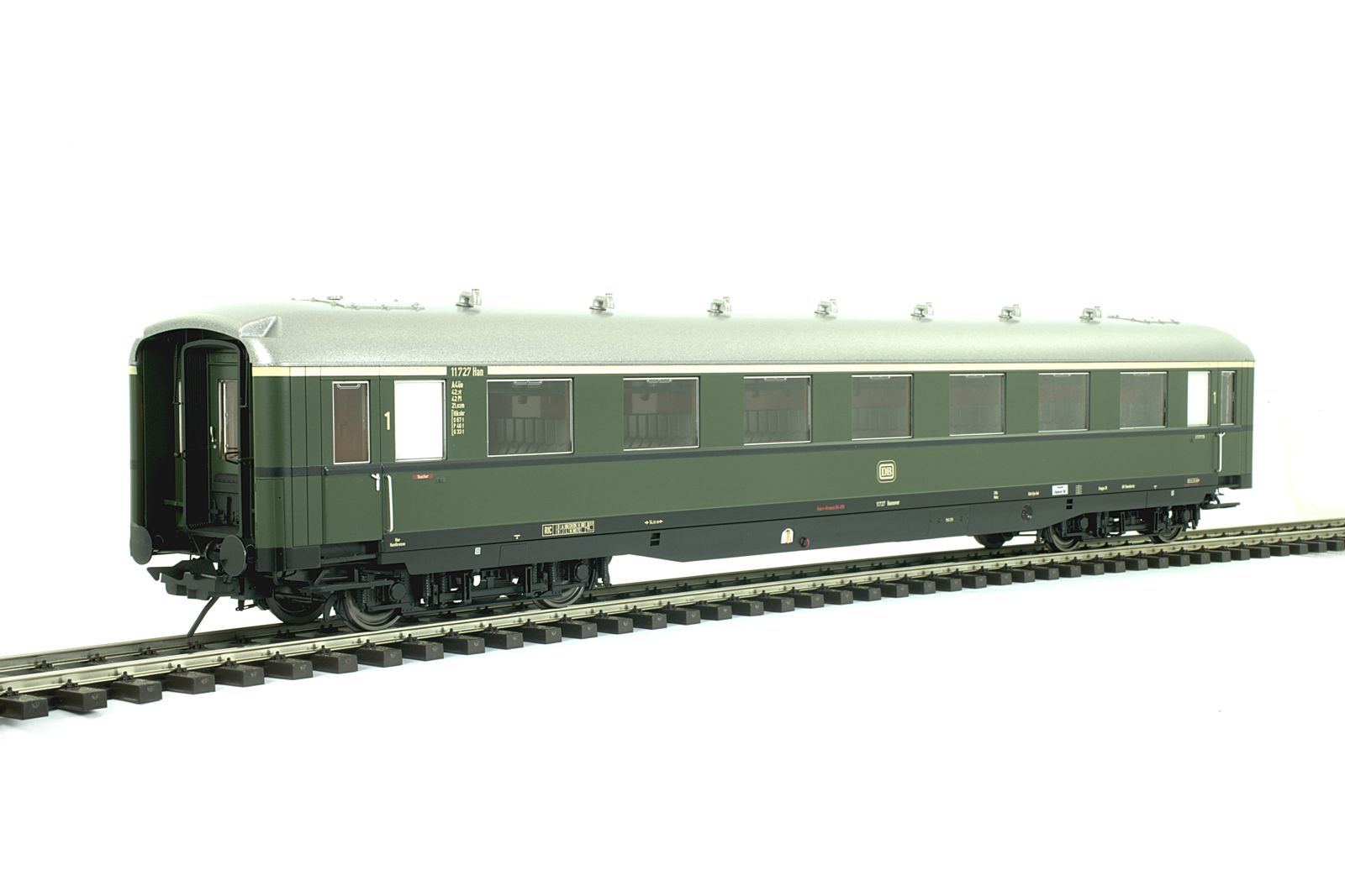 Lenz 41260-02 - Schürzenwagen AB4ü-38, DB, Epoche