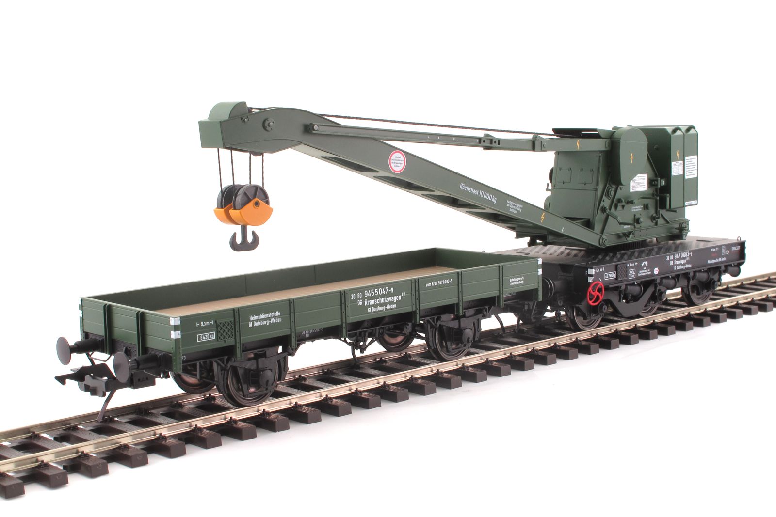 Lenz 42450-06 - Kran Wyhlen, DB, Epoche 4, grün, m