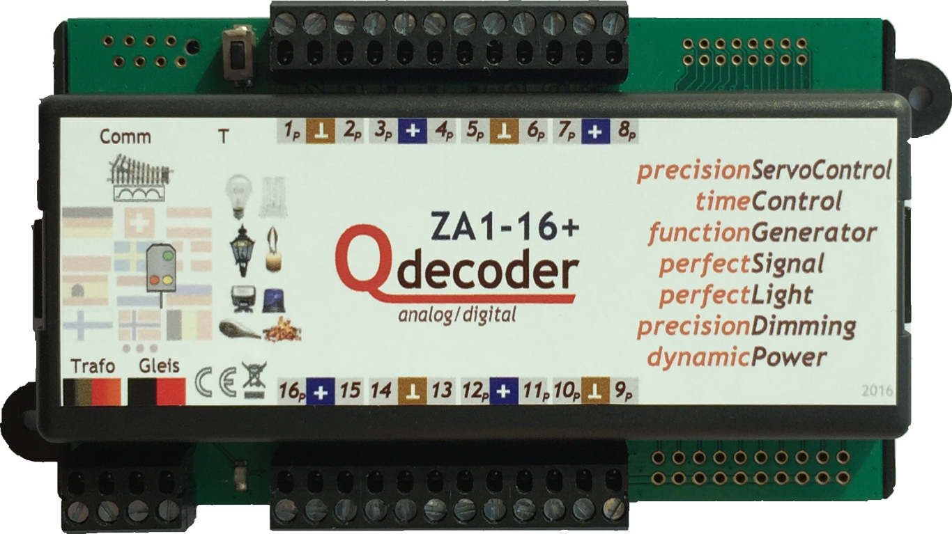Qdecoder QD124 - Lichtsignaldecoder Qdecoder ZA1-1