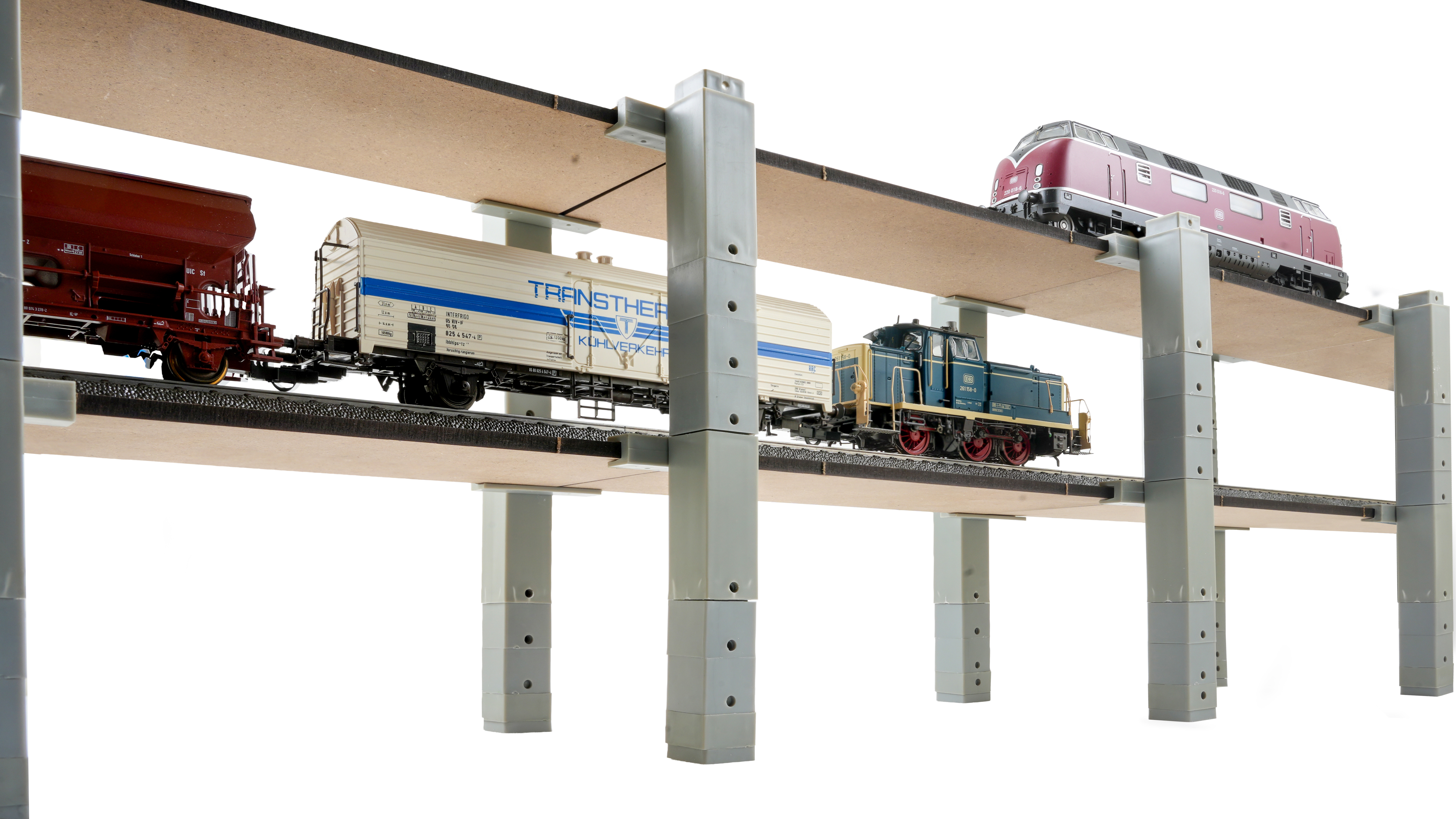 NOCH 53944 - easy TRACK Pfeiler-Set doppelstöckig